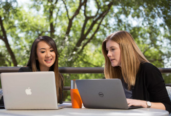 Sph Students 0084 Crystal And Jessica Trees 333x226