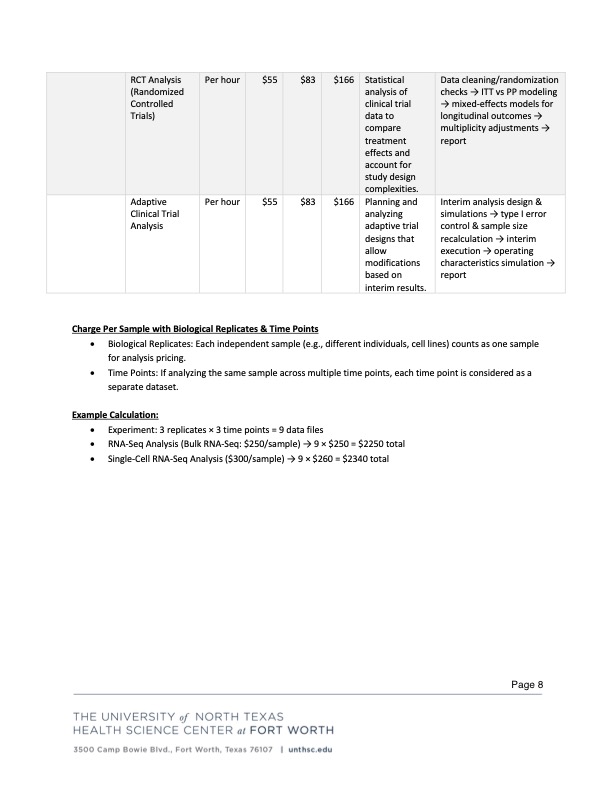 HPC Core Rates page 8 HPC Core Rates page 8