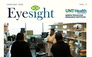 This is an image of the January 2026 cover of Eyesight Magazine
