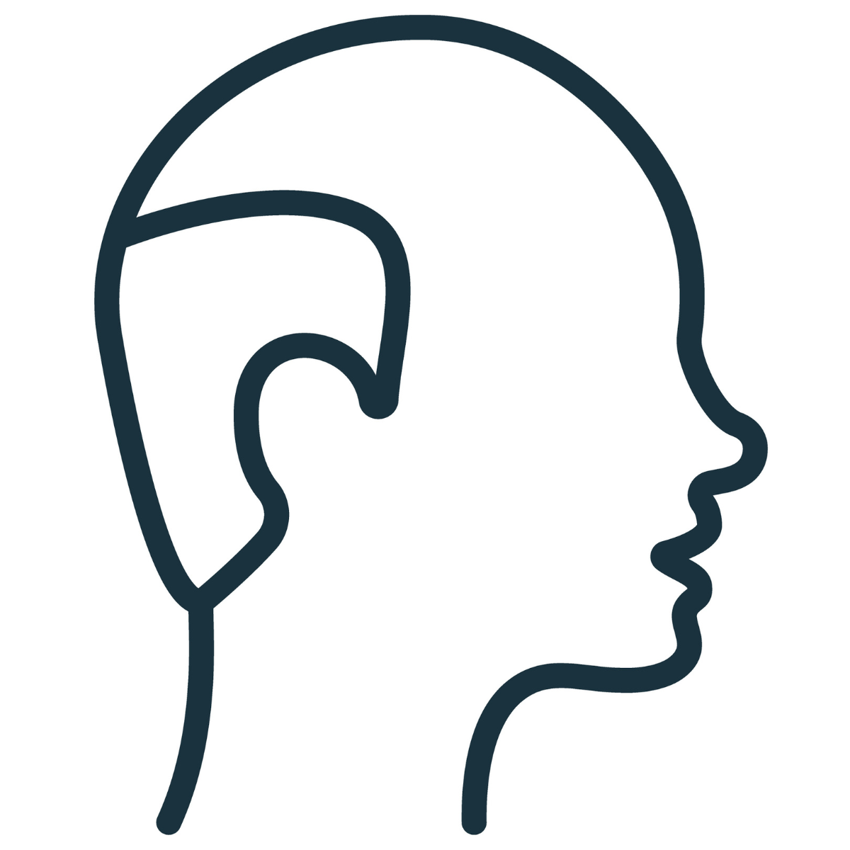 Male Pattern Baldness Icon