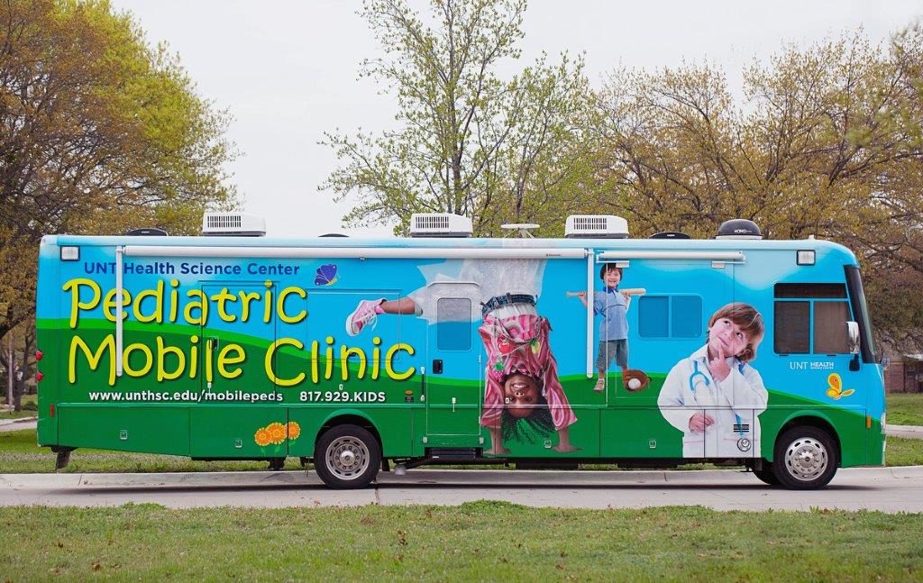 Pediatric Mobile Clinic bus