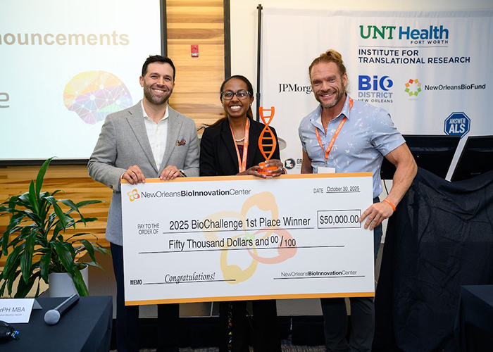 ITR first place BioInnovation Center BioChallenge Pitch Competition